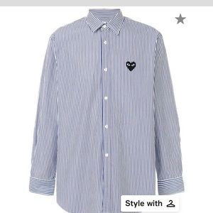 Comme des Garcons Play Men’s striped shirt